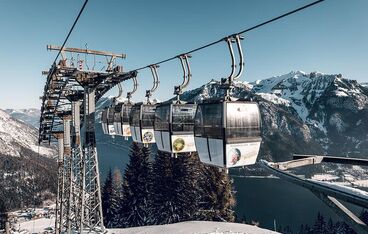 Bergfahrt Karwendel-Bergbahn (Nicht Skifahrer) Bergfahrt Karwendel-Bergbahn (Nicht Skifahrer)
