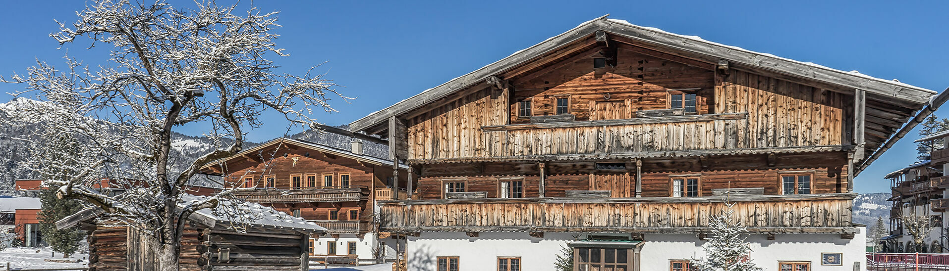 Heimatmuseum Sixenhof in Achenkirch am Achensee Eine Winteraufnahme vom Heimatmuseum Sixenhof, einem typischen Tiroler Bauernhof, wo man einen Einblick in das frühere Leben bekommt.