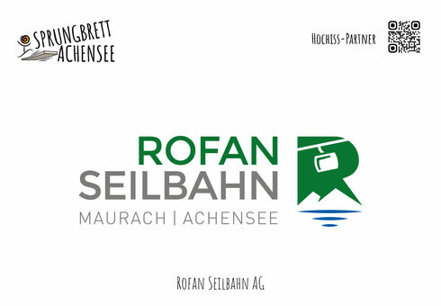 Rofan Seilbahn Logo der Rofan Seilbahn