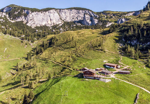 Stage 4 The Dalfaz Alm is a wonderful place of excursion in the Rofan mountains in Maurach.