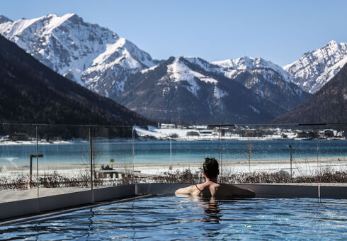 Atoll Achensee im Winter