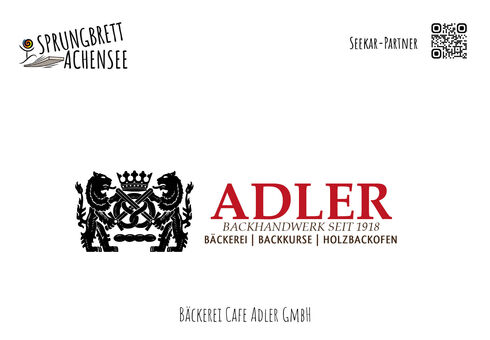 Bäckerei Cafe Adler Logo Bäckerei Adler