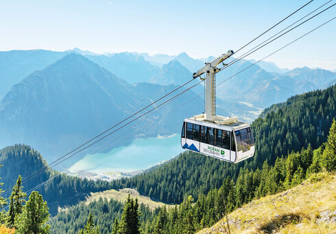 Rofan cable car The Rofan cable car transports visitors directly from Maurach up the mountain. On the top, the AIRROFAN zipline is an attraction for thrill-seekers.