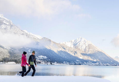 Winterspaziergang in Pertisau am Achensee