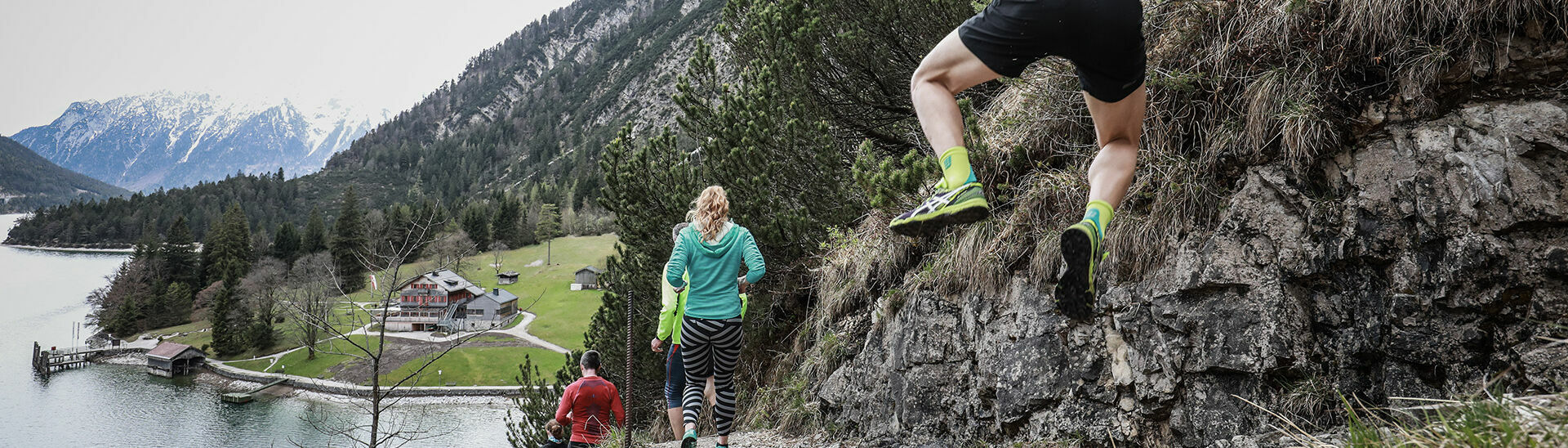 Running at the Achensee Top events such as the running camps and Achensee Run make the Achensee region a desirable destination for runners.