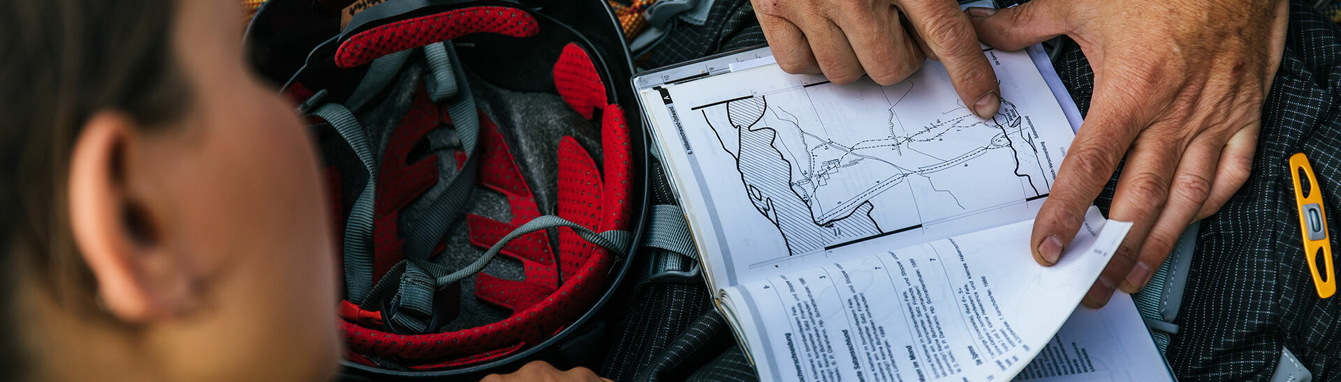 Tour planning The right equipment and careful planning is essential before any tour. The map material is an important tool.