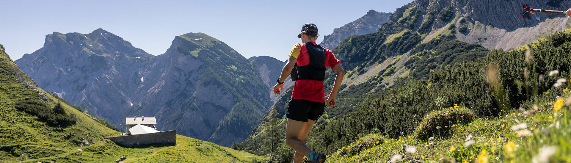 Trail running in the Nature Park Karwendel Trail runners have the opportunity to train in the Nature Park Karwendel surrounded by beautiful scenery.