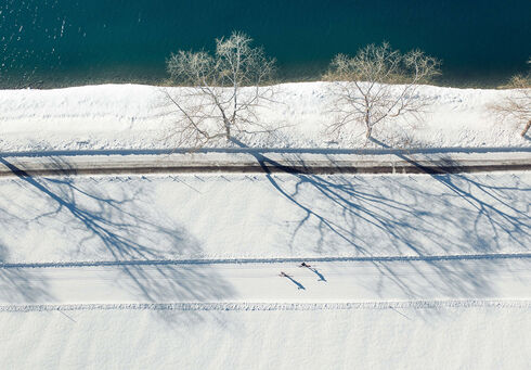 Langlaufspaß in Maurach am Achensee
