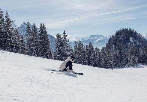 Skifahren im Rofangebirge