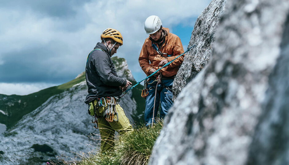 Climbing in the Rofan mountains The Achensee region is one of Tirol’s top climbing areas. Here, climbing enthusiasts train in the Rofan mountains.