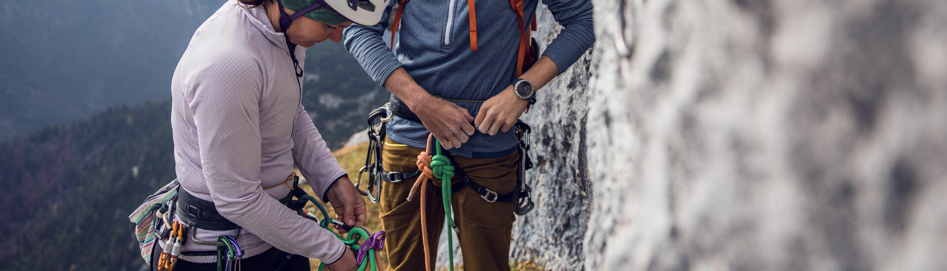 Climbing on the southern ridge of the Guffert Climbing adventure on the southern ridge of the Guffert in Steinberg am Rofan, the Mountaineering Village in the Achensee region.