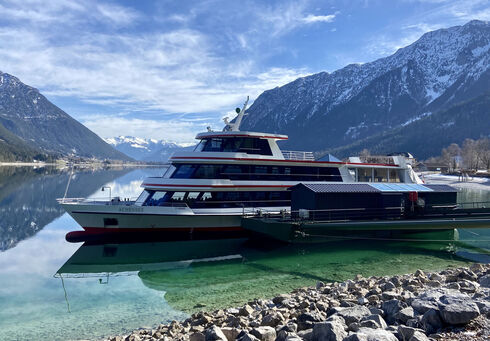Die Achenseeschifffahrt in Pertisau am Achensee