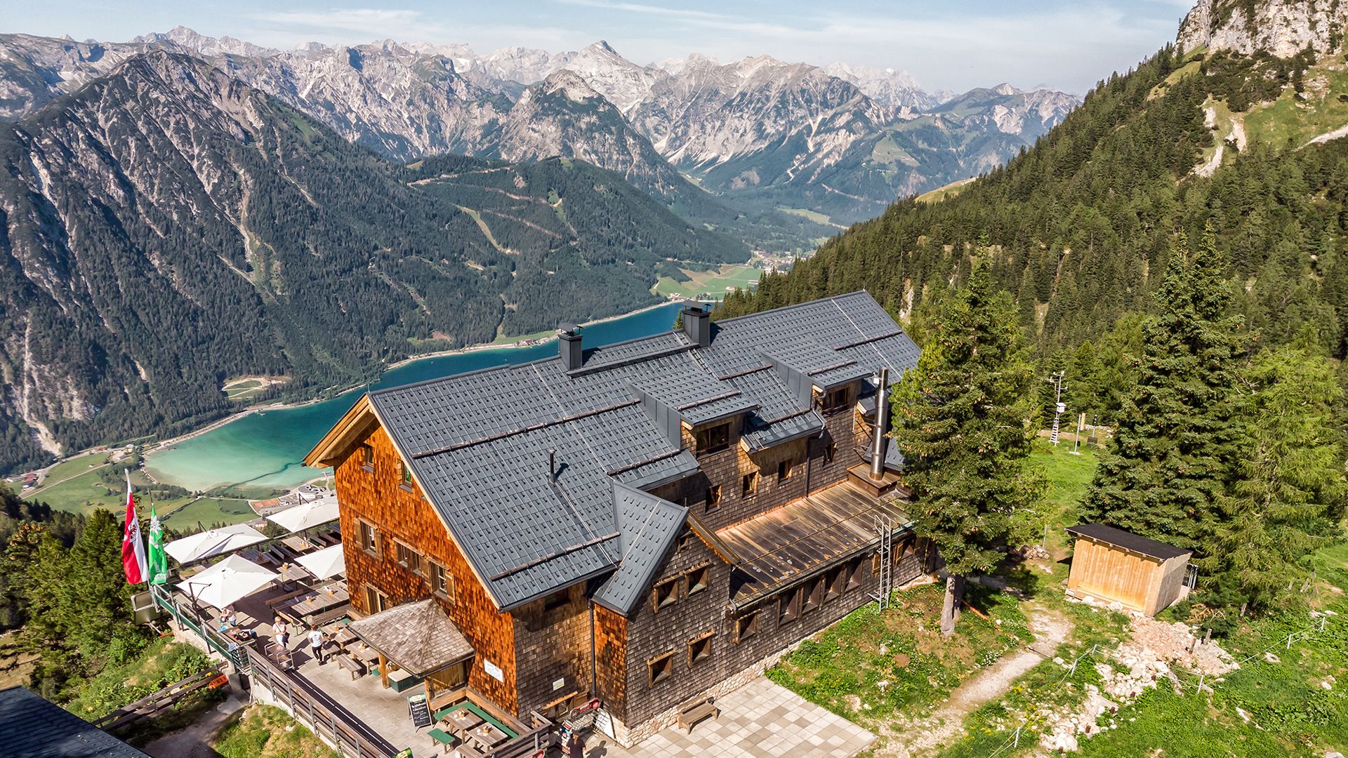 Erfurter Hütte im Rofangebirge