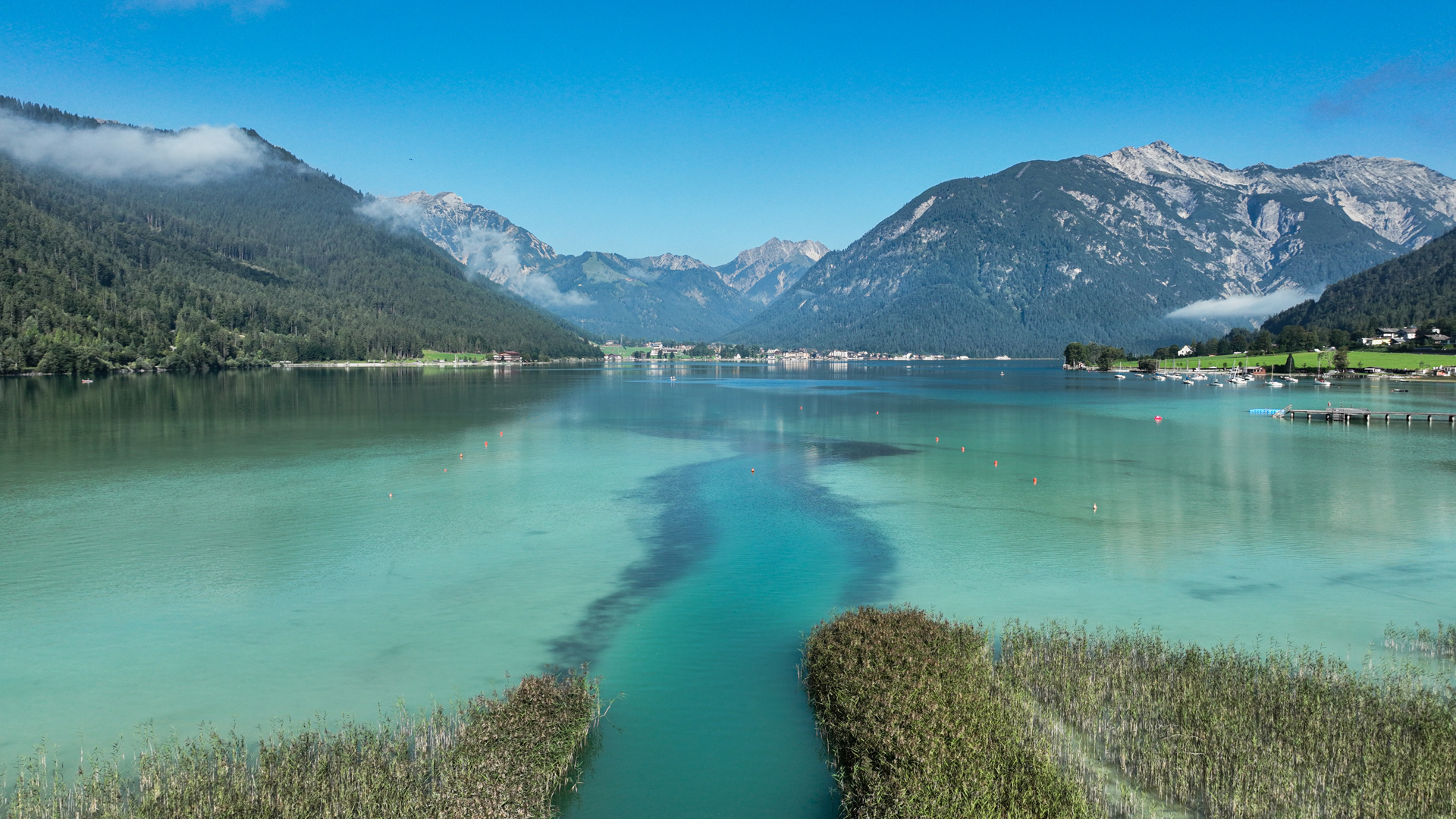 Wankratzbach am Südufer des Achensees