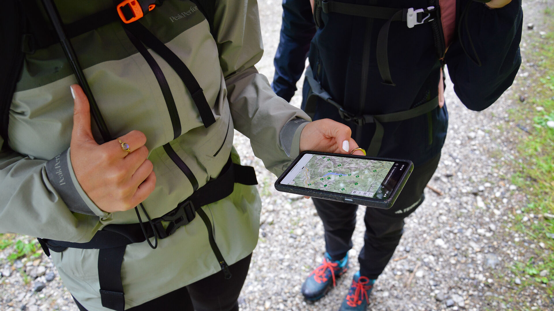 Wandern und Tourenplanung bei Schlechtwetter