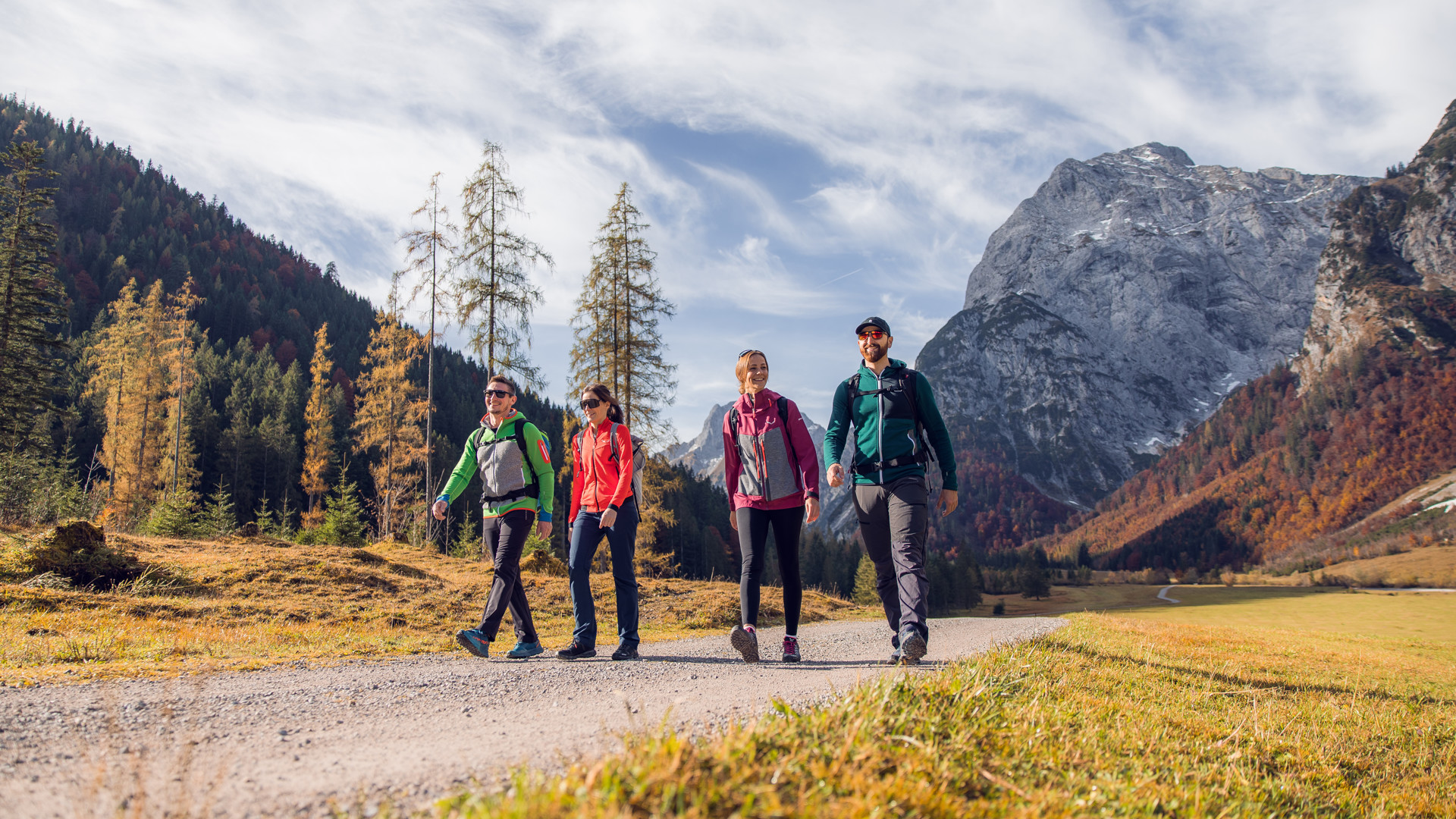 Herbstwanderung im Naturpark Karwendel