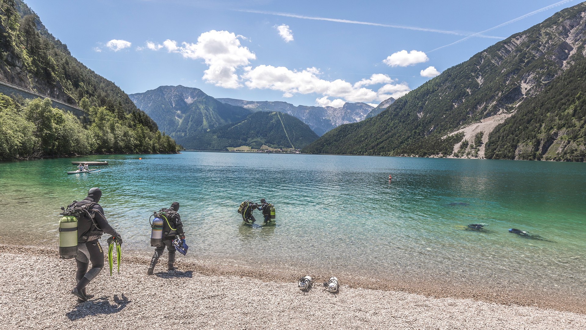 Tauchen am Achensee