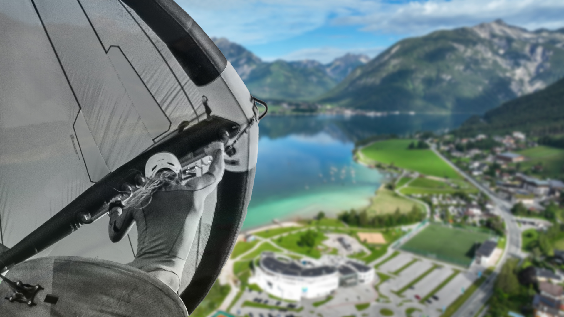 Wingfoilen am Achensee