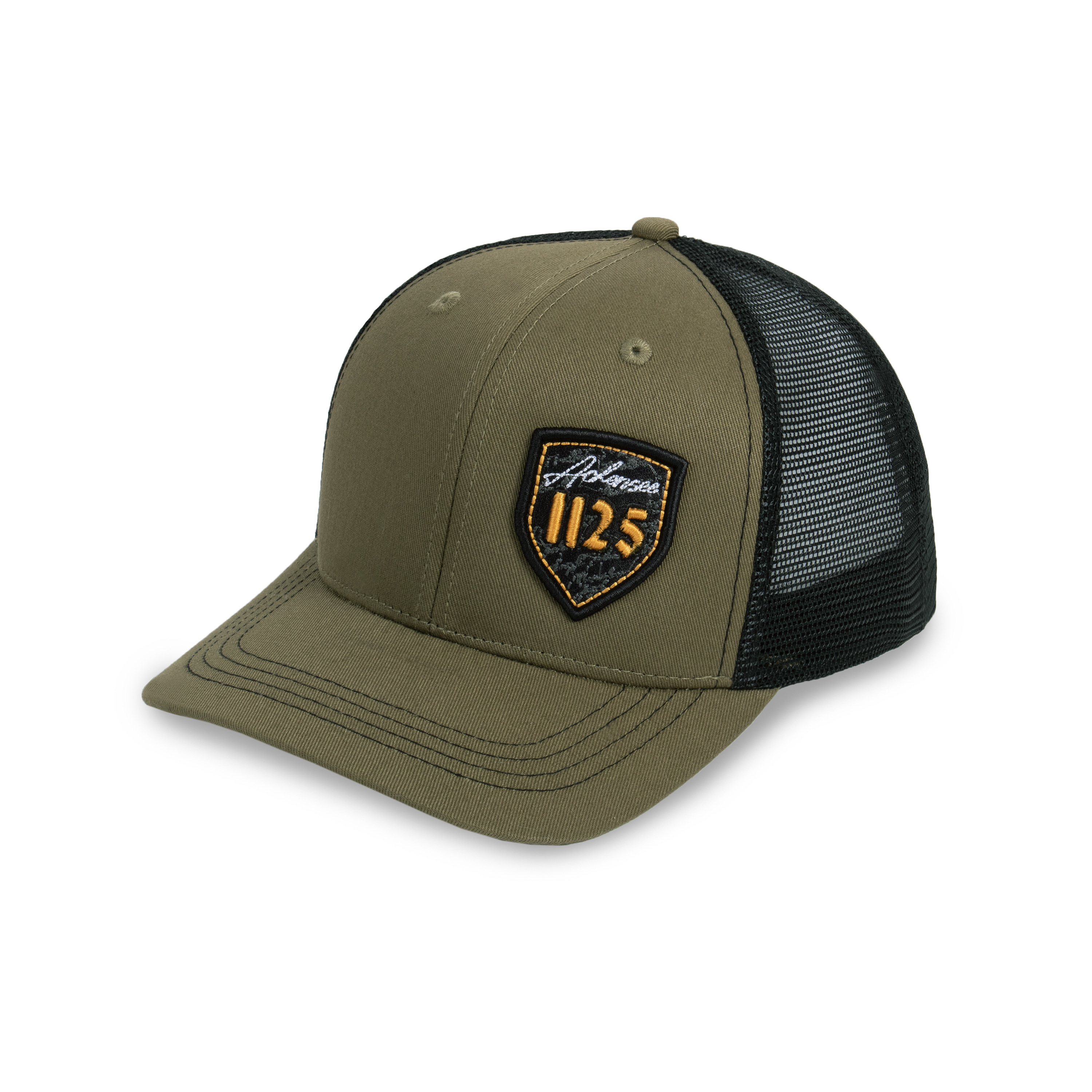 Achensee History Cap in oliv/schwarz Achensee History Cap