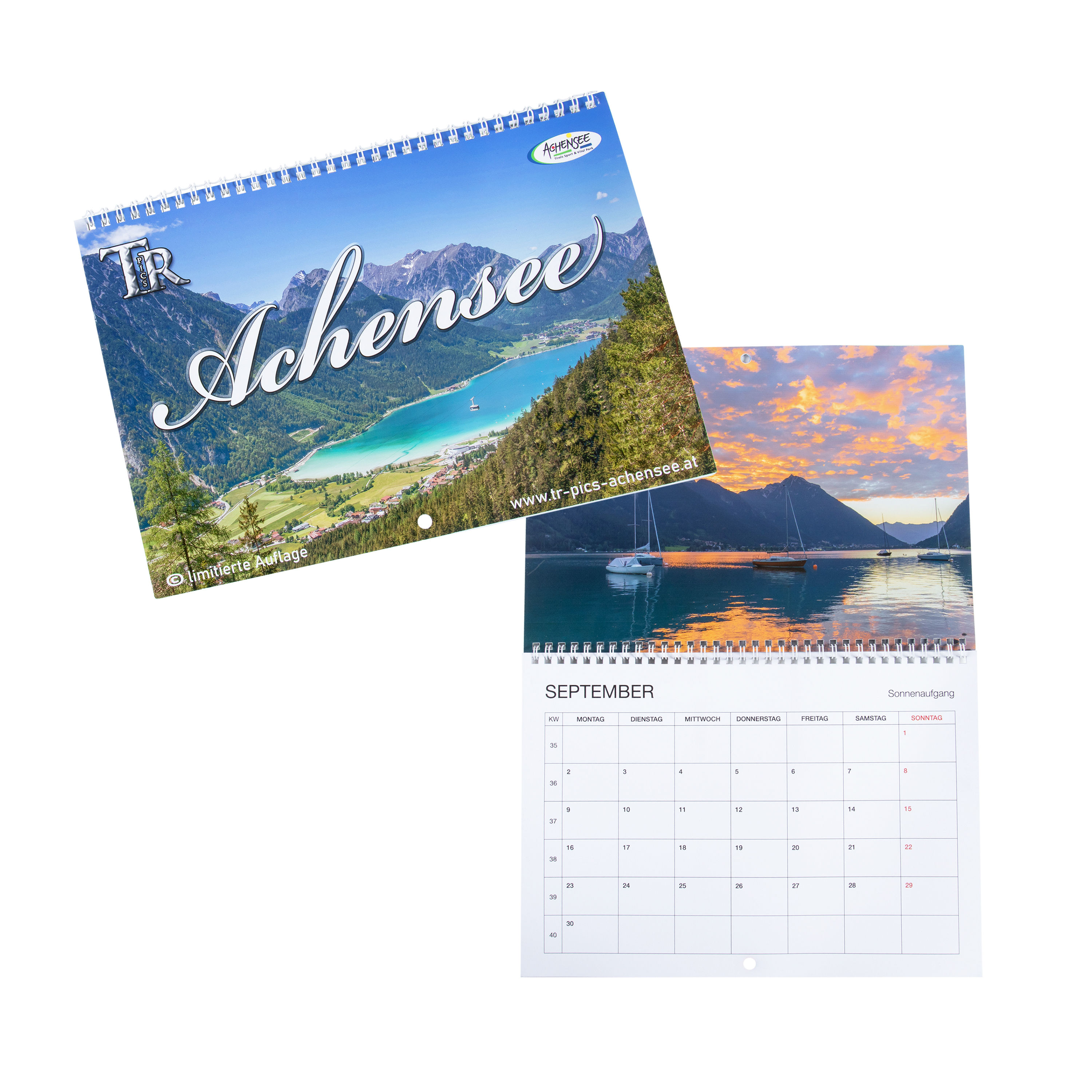 Achensee Kalender Varianten 2024