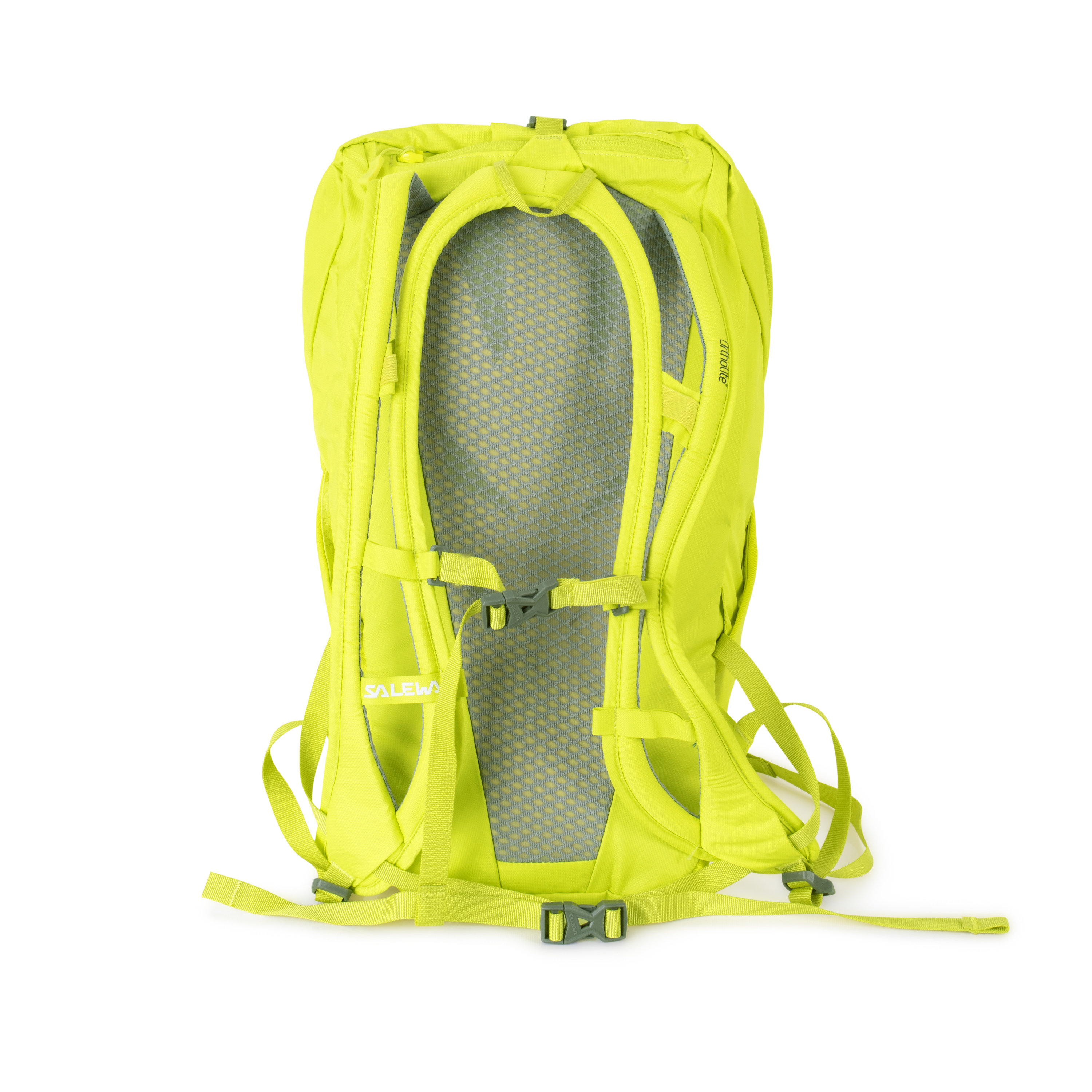 Gelber Salewa Rucksack