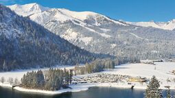 Alpen Caravan Park Achensee - winter view