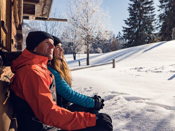 Von der Schneeschuhtour in die Wellness-Oase