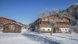 winter view from the local history museum Sixenhof in Achenkirch